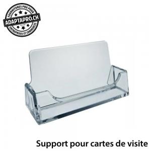 Support Acrylique - Comptoir - pour cartes de visite