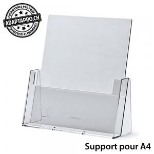 Support Acrylique - Comptoir - pour flyers A4
