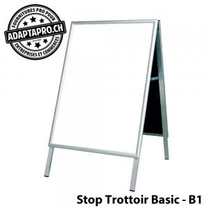Stop Trottoir - Indoor - Basic - Cadre 32mm - B1 (700*1000mm)