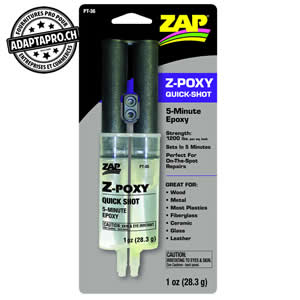 Colle - Z-Poxy - Quick Shot en seringue Dual - 28.3g (1 oz.)