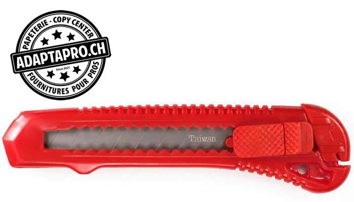 Excel Blades - EXL16013 - Outil - Cutter utilitaire - K13 - Heavy Duty - Plastique - Lames 18mm de large