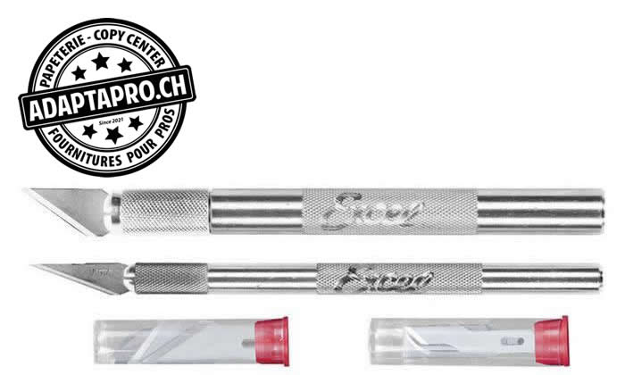 Excel Blades - EXL19062 - Outil - Set de cutter - Cutter basiques K1 et K2 (2 cutters / 10 lames)