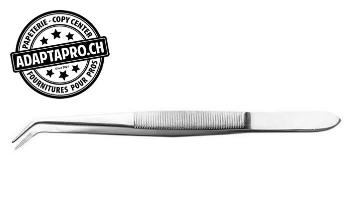 Excel Blades - EXL30415 - Outil - Pincettes - Acier inox - Pointe courbée - 15.2cm