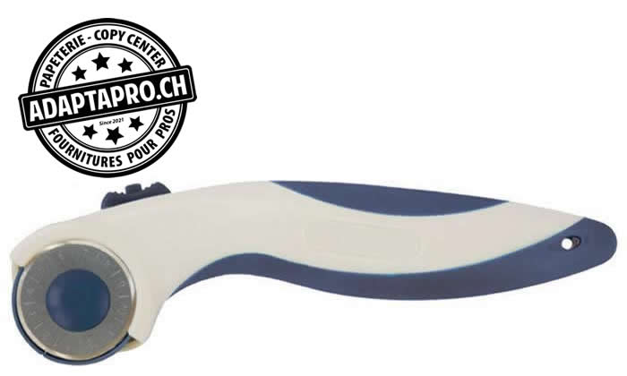 Excel Blades - EXL60025 - Outil - Cutter rotatif - Ergonomique - avec lame 28mm
