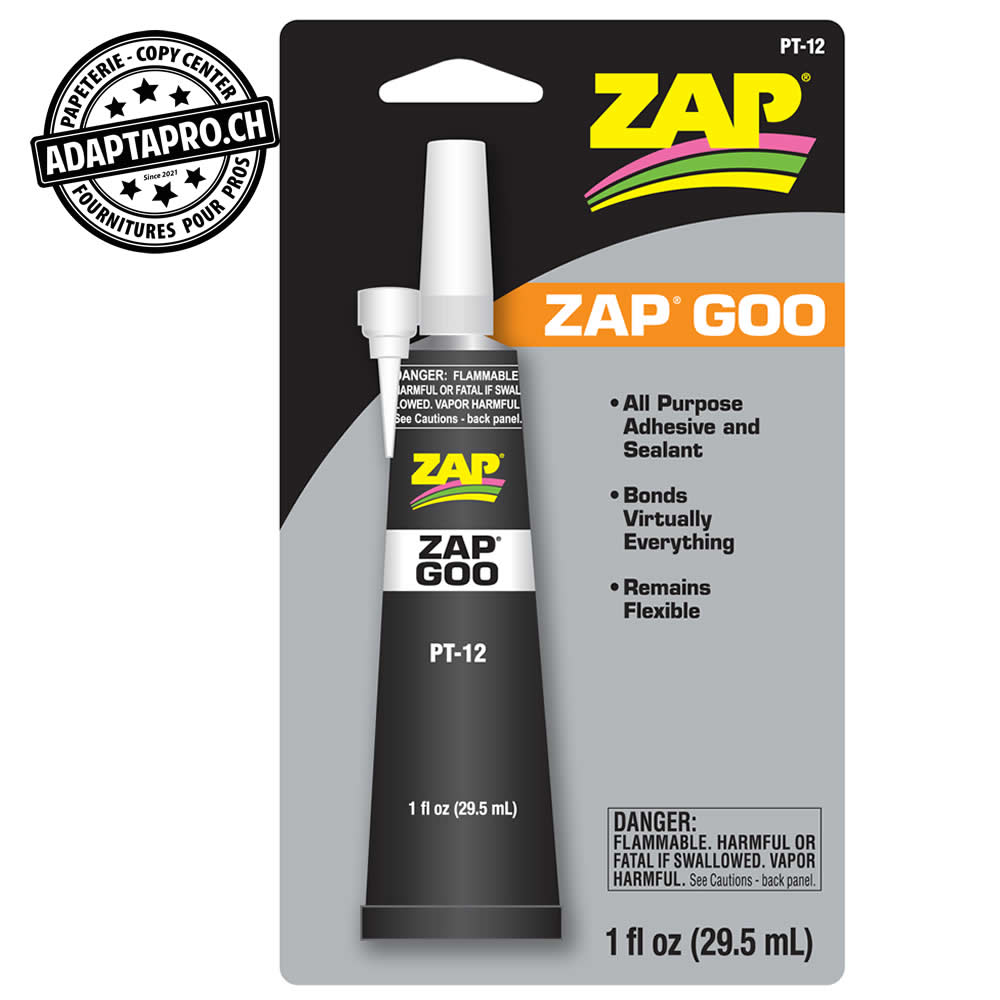 ZAP / Superglue - ZPT12 - Colle - ZAP-GOO - 29.5ml (1 fl oz.)
