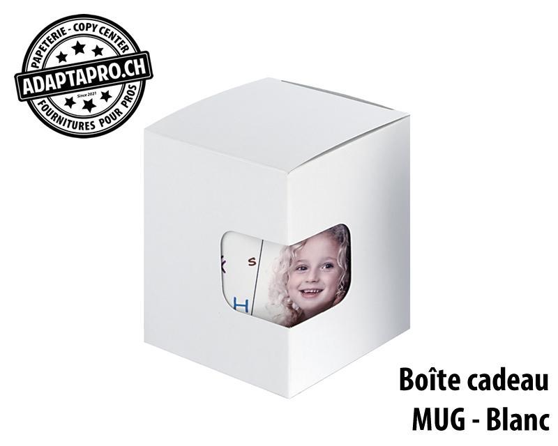 AdaptaPro - EMBMUGW - Boîte cadeau - MUG - Blanc