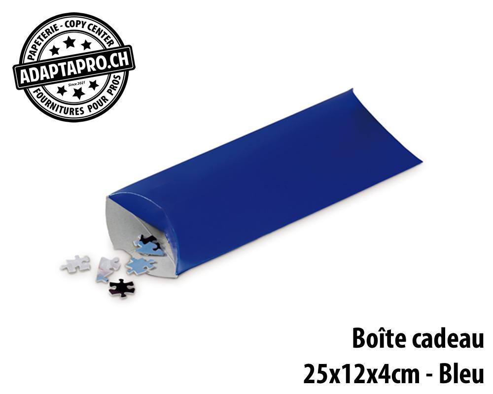 AdaptaPro - EMBPUZ - Boîte cadeau - Puzzle - 250 x 120 x 40mm - Bleu