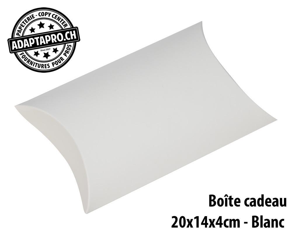 AdaptaPro - EMBSUB-S - Boîte cadeau - Petit - 200 x 140 x 40mm - Blanc - Imprimable