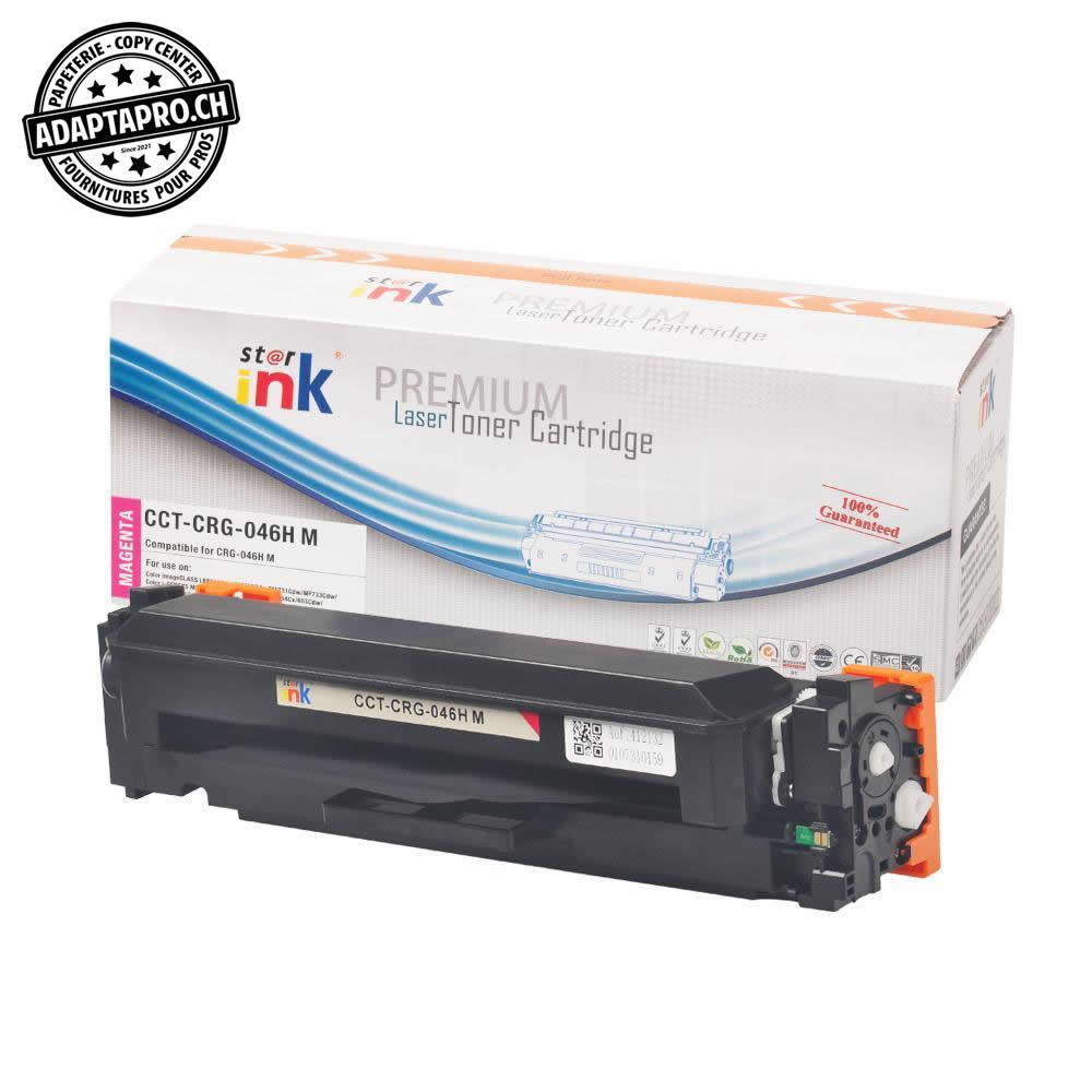 StarInk - SI-CRG-046H-M - Cartouche de toner compatible - Canon CRG-046H M - Magenta (5'000 feuilles)
