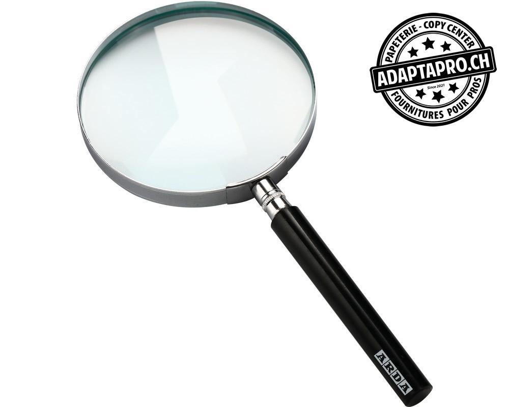 Arda - ARDA-632 - Loupe ARDA - manche ABS - verre dia 100mm - grossissement 2.0