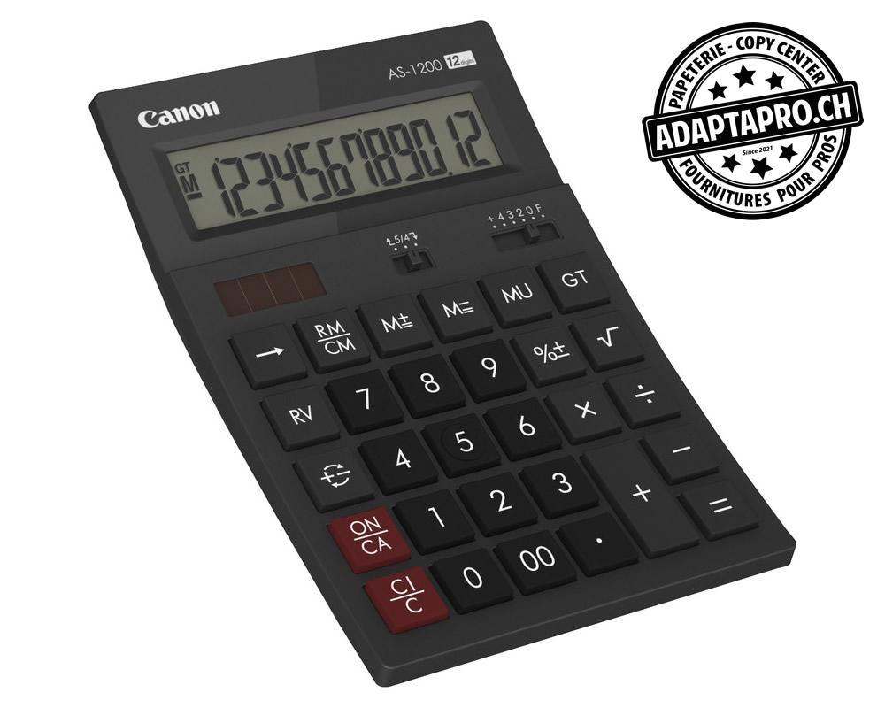 Canon - CAN-4599B001 - Calculatrice de bureau CANON AS-1200