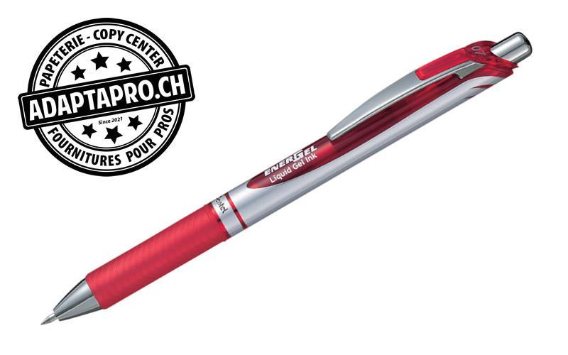 Pentel - PEN-BL77-BO - Roller PENTEL EnerGel Xm - 0.7 - ROUGE