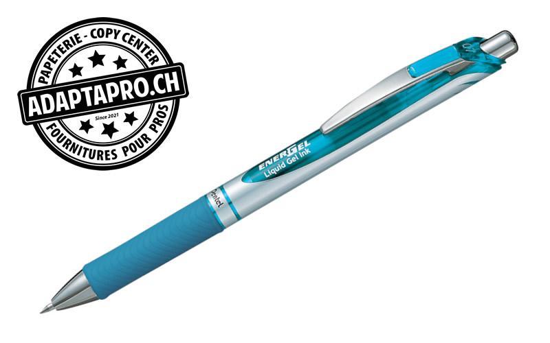 Pentel - PEN-BL77-SX - Roller PENTEL EnerGel Xm - 0.7 - BLEU CLAIR