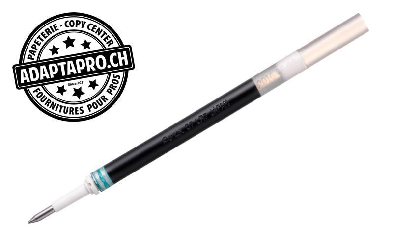 Pentel - PEN-LR7-S3X - Recharge pour roller PENTEL EnerGel - 0.7 - TURQUOISE
