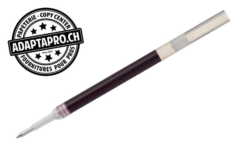 Pentel - PEN-LR7-V4X - Recharge pour roller PENTEL EnerGel - 0.7 - MAGENTA