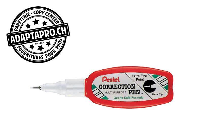 Pentel - PEN-ZL103-WH - Stylo de correction PENTEL Extra Fine Point - 4.2ml