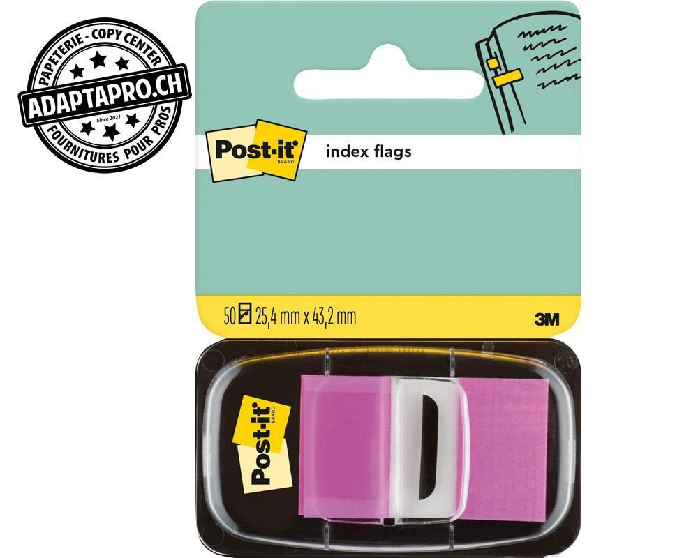 Post-it - POS-680-8 - Index Post-it - violet - 50 feuilles