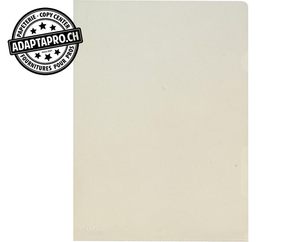 Q-Connect - KF00057 - Dossiers transparents Q-CONNECT incolore - PE 150 microns - A4 - 100 pces