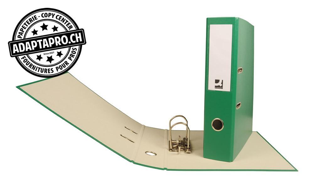 Q-Connect - KF04543 - Classeur Q-CONNECT - mécanisme à levier - A4 - dos 7cm - vert