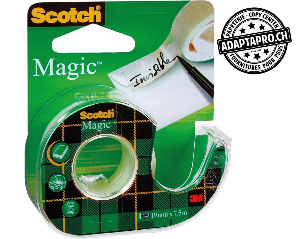 Scotch - SCO-8-1975D - Ruban adhésif Scotch Magic 810 dérouleur - 19mm * 7.5m