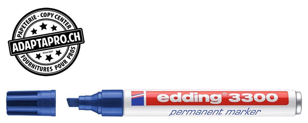 Edding - ED-000592-003 - Marqueur permanent - EDDING 3300 - 003 - bleu