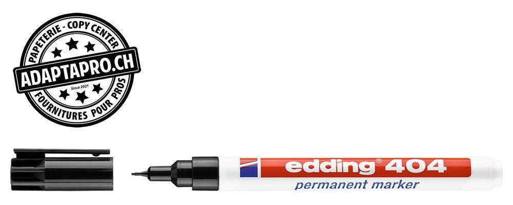Edding - ED-000713-001 - Marqueur permanent - EDDING 404 - 001 - noir