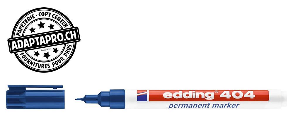 Edding - ED-000713-003 - Marqueur permanent - EDDING 404 - 003 - bleu
