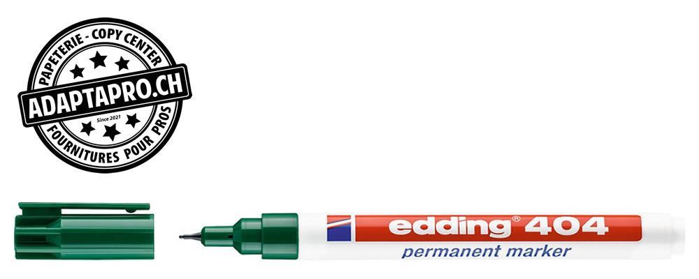 Edding - ED-000713-004 - Marqueur permanent - EDDING 404 - 004 - vert