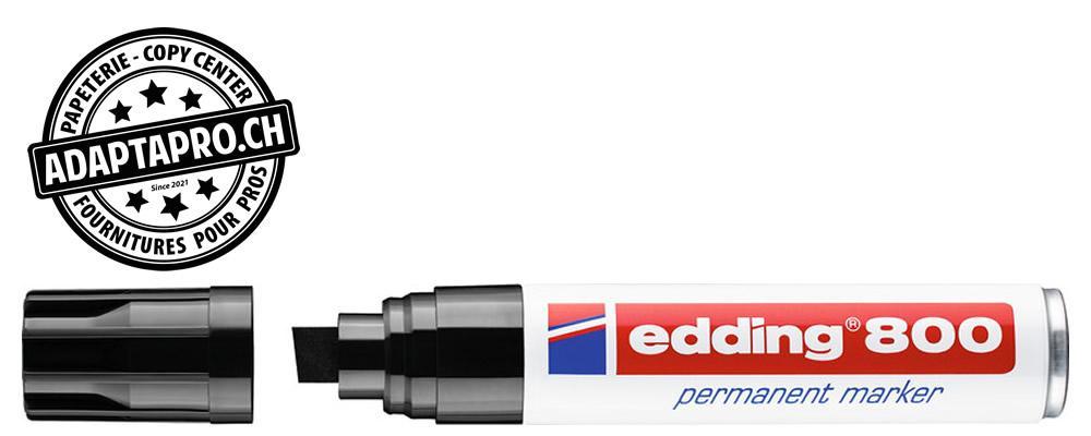 Edding - ED-001114-001 - Marqueur permanent - EDDING 800 - 001 - noir