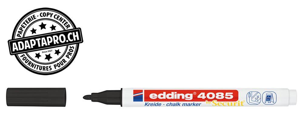 Edding - ED-004449-001 - Marqueur craie liquide - EDDING 4085 - 001 - noir