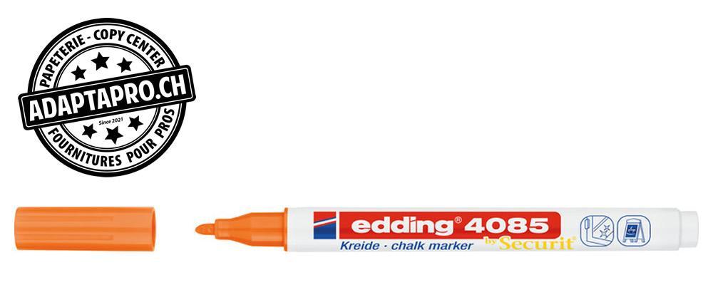 Edding - ED-004449-066 - Marqueur craie liquide - EDDING 4085 - 066 - orange fluo