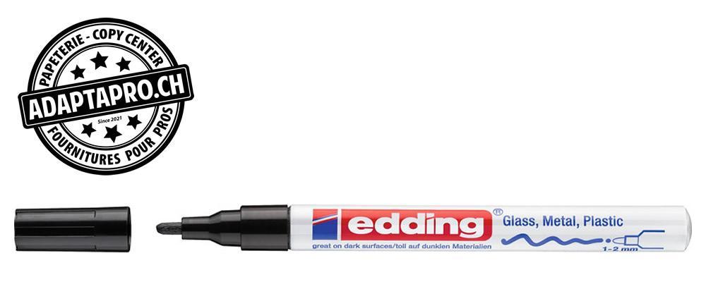 Edding - ED-002515-001 - Marqueur de peinture - EDDING 751 - CREA - 001 - noir