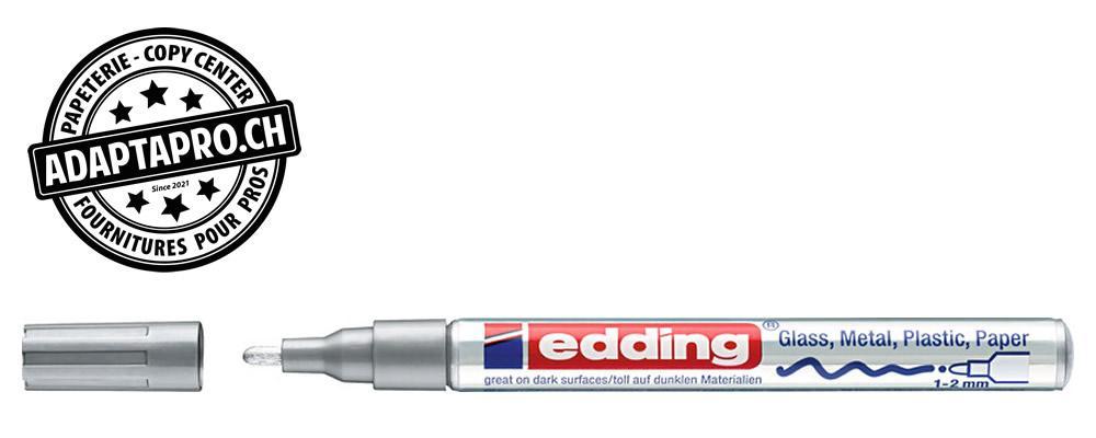 Edding - ED-002515-054 - Marqueur de peinture - EDDING 751 - CREA - 054 - silver