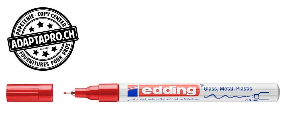 Edding - ED-002516-002 - Marqueur de peinture - EDDING 780 - CREA - 002 - rouge