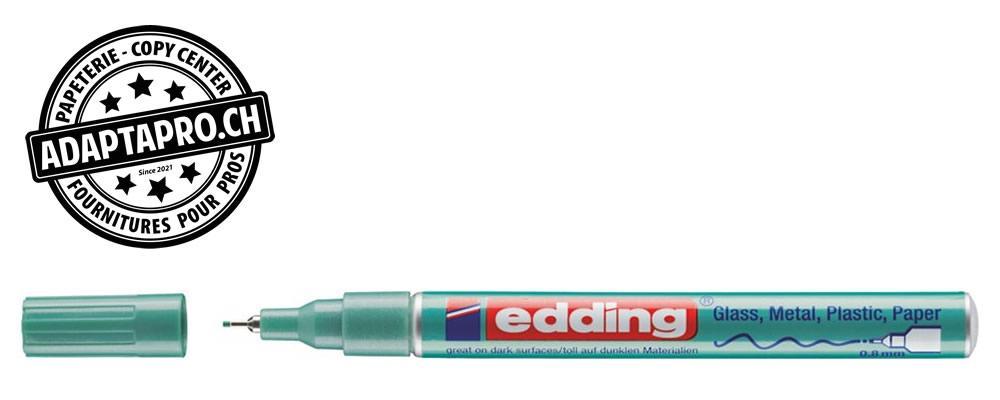 Edding - ED-002516-074 - Marqueur de peinture - EDDING 780 - CREA - 074 - vert métal