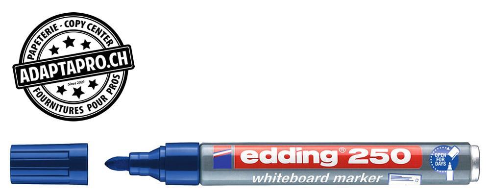 Edding - ED-000451-003 - Marqueur tableau blanc - EDDING 250 - 003 - bleu