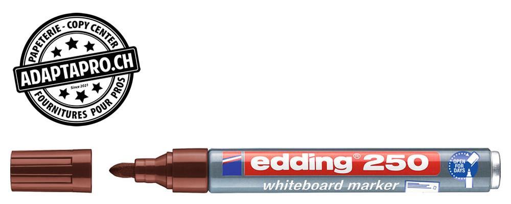Edding - ED-000451-007 - Marqueur tableau blanc - EDDING 250 - 007 - brun