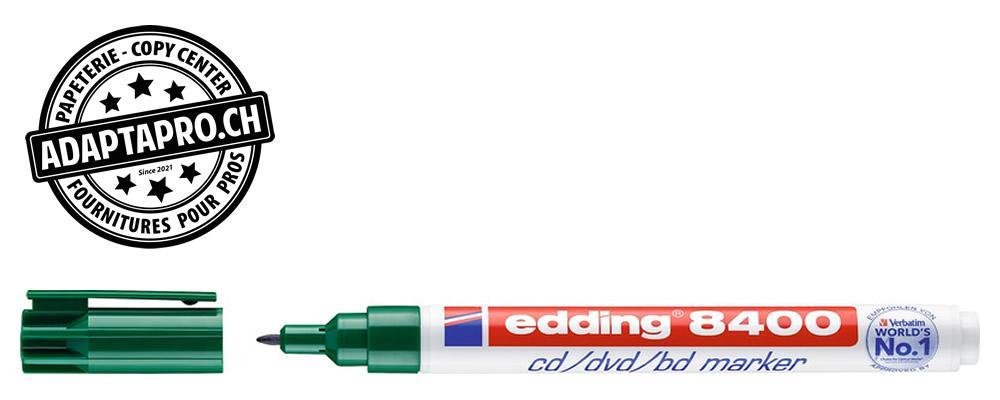 Edding - ED-001194-004 - Marqueur CD - EDDING 8400 - 004 - vert