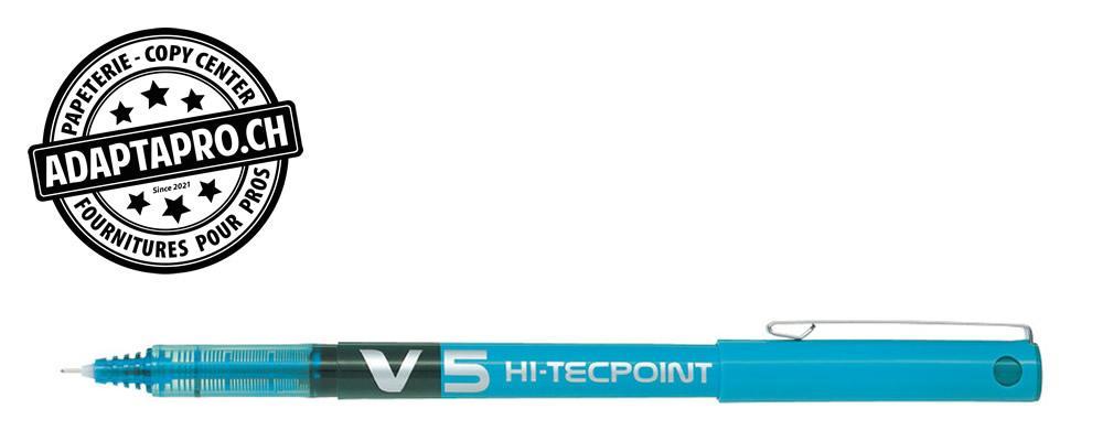 Pilot - PIL-BX-V5-LB - Stylo - PILOT ROLLER - V5 - 0.5 - bleu clair