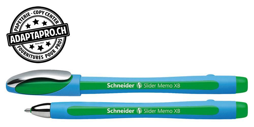 Schneider - SCH-150204 - Stylo à bille - SCHNEIDER Slider Memo XB - vert