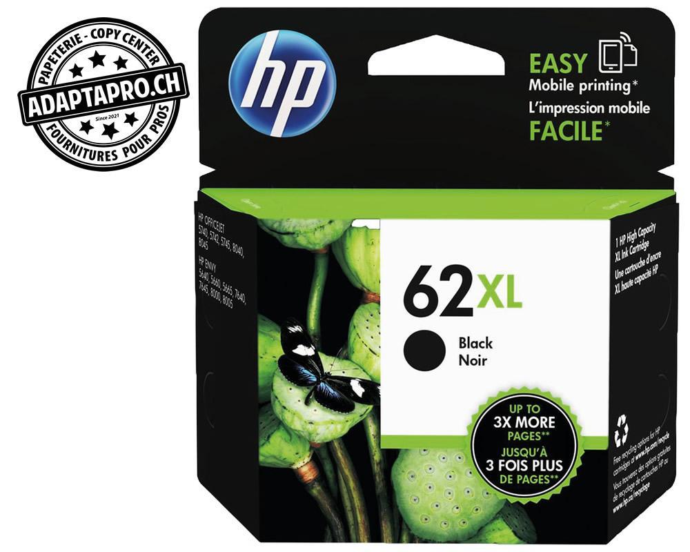 HP - HP-C2P05AE - Cartouches d'encre/têtes d'impression HP - 62XL - noir