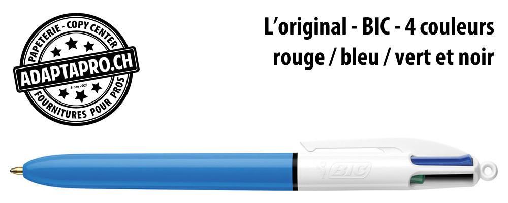 BIC - BIC-982866 - Stylo bille quatre couleurs BiC 4 Colours - Original NF
