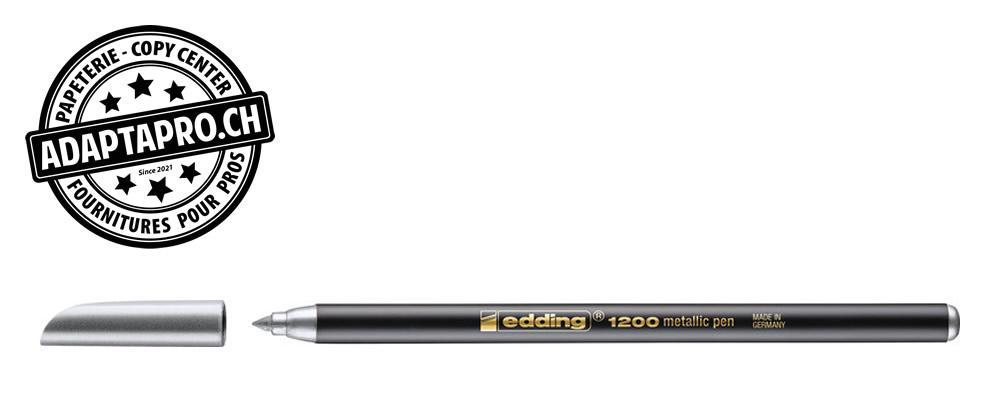 Edding - ED-001719-054 - Feutre de coloriage - EDDING 1200 - 054 - silver