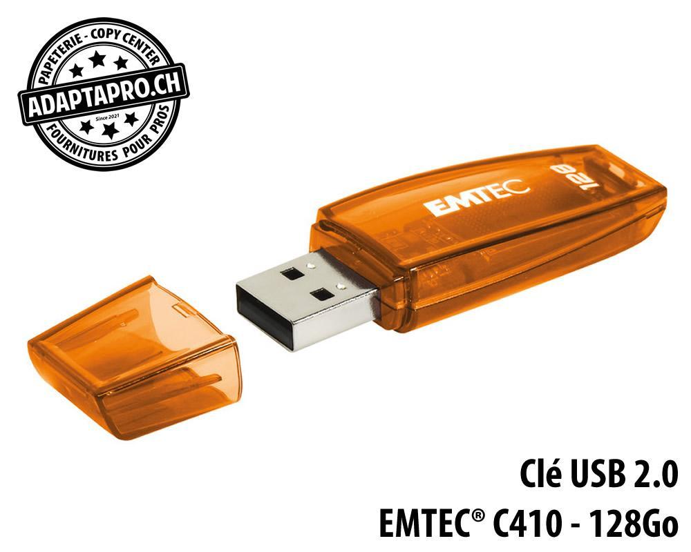 Emtec - EMT-ECMMD128G2C410 - Clé USB 2.0 EMTEC® C410 - 128Go