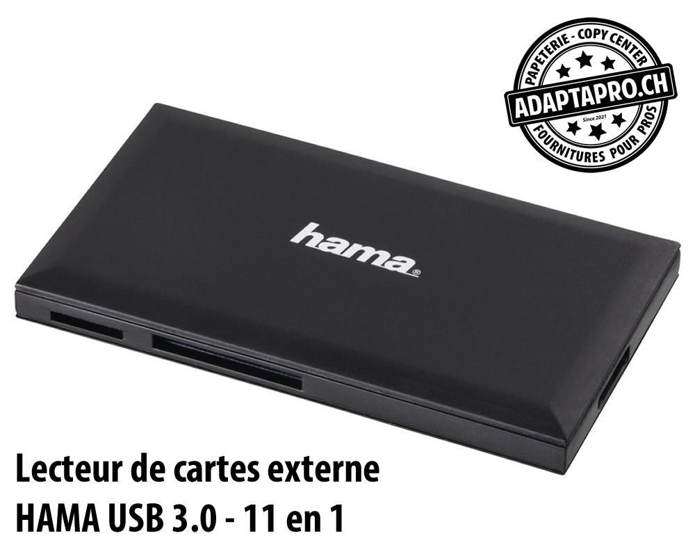 Hama - HAM-181018 - Lecteur de cartes externe HAMA USB 3.0
