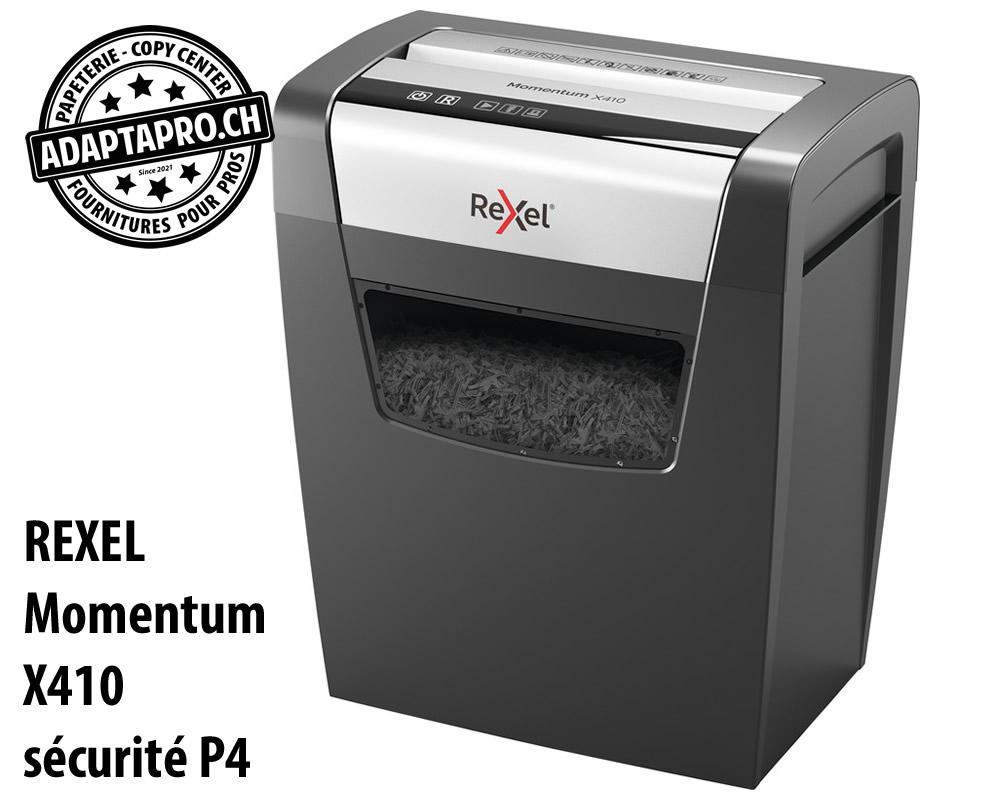 Rexel - REX-2104571EU - Destructeur de documents REXEL® Momentum X410 - sécurité P4