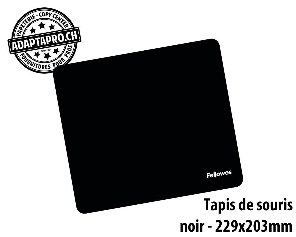 Fellowes - FEL-5917501 - Tapis de souris recyclé FELLOWES - noir - 229x203mm