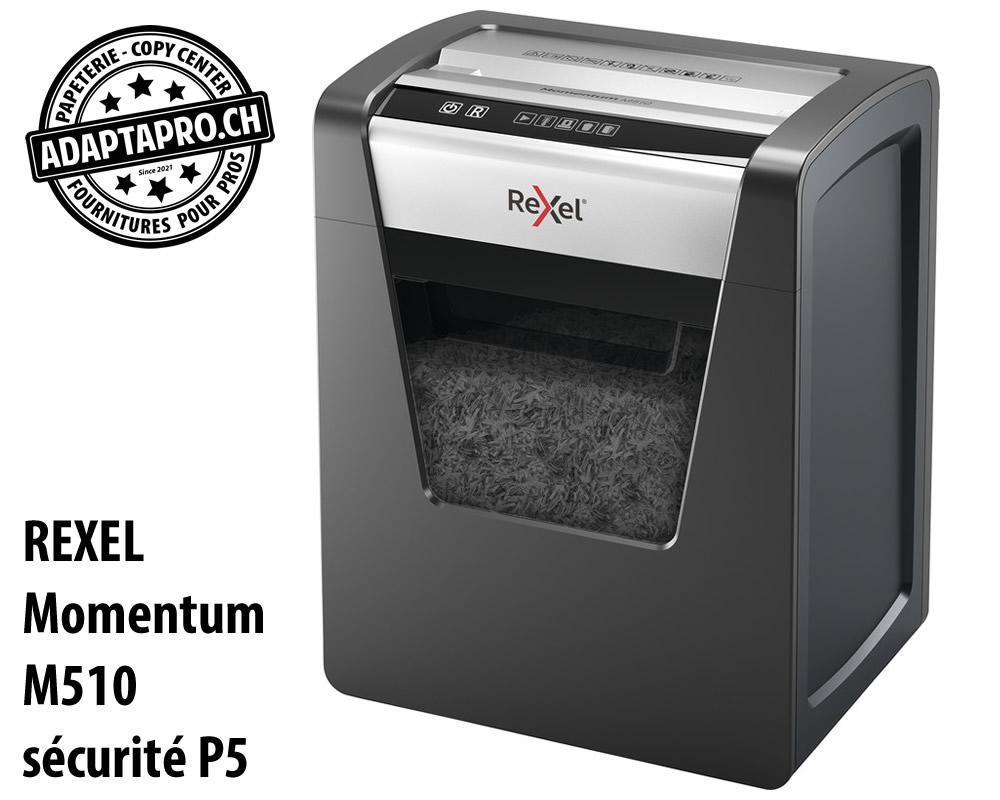 Rexel - REX-2104575CH - Destructeur de documents REXEL® Momentum M510 - sécurité P5