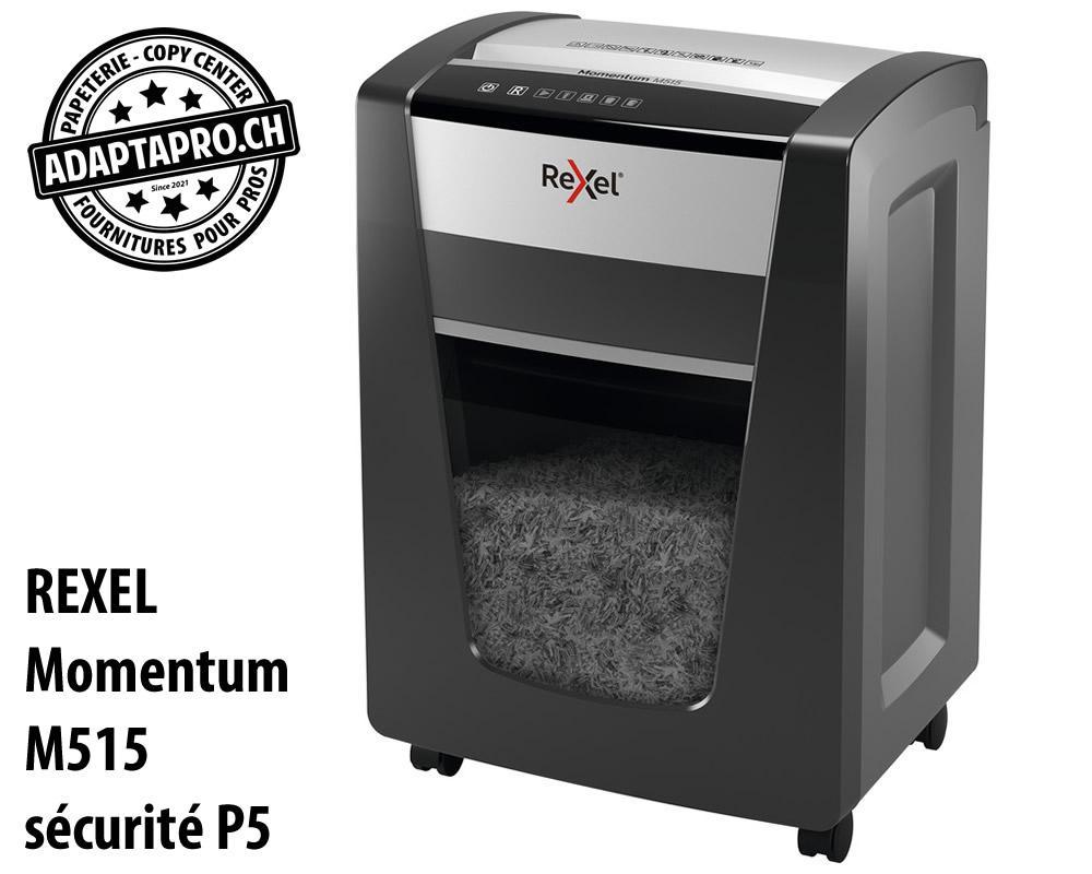 Rexel - REX-2104577CH - Destructeur de documents REXEL® Momentum M515 - sécurité P5