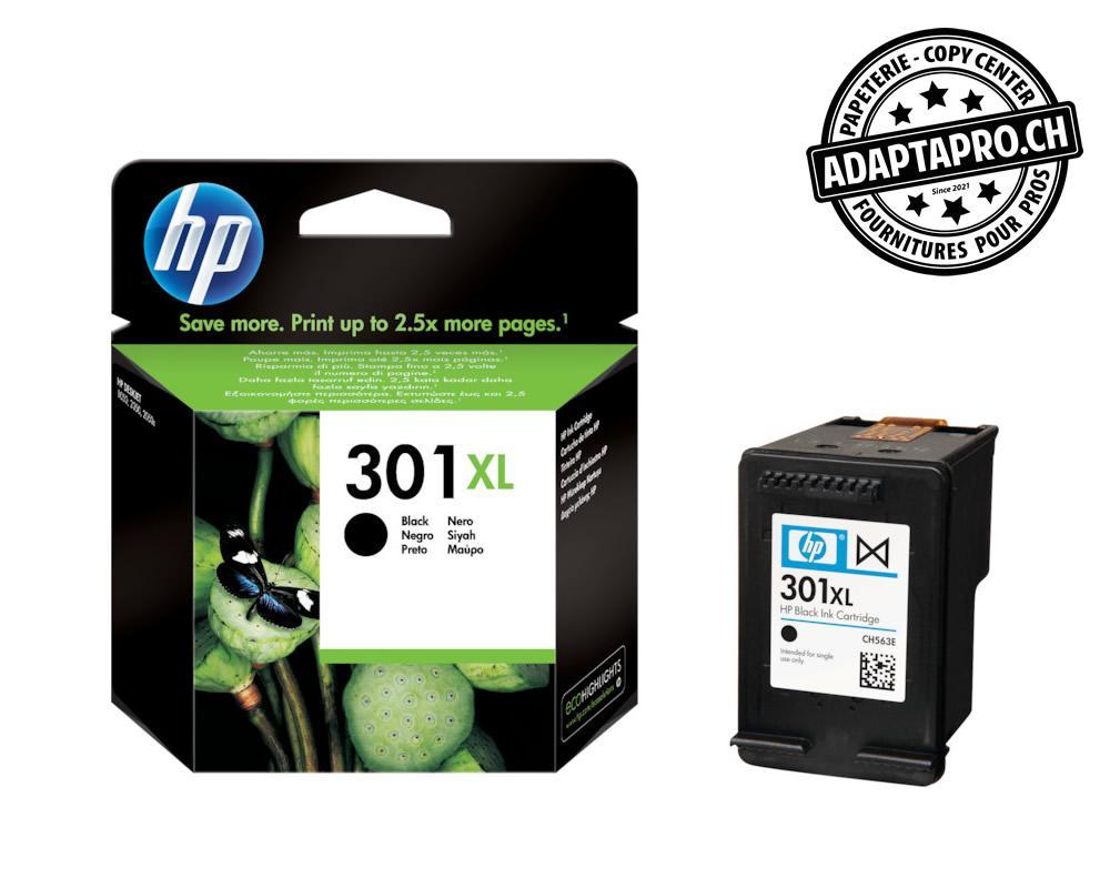 HP - HP-CH563EE - Cartouches d'encre/têtes d'impression HP - 301XL - noir